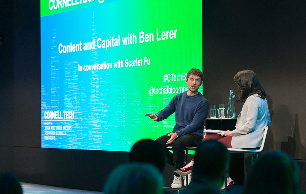 Cornell Tech - Thrillist’s Ben Lerer On The Future Of Content And Capital